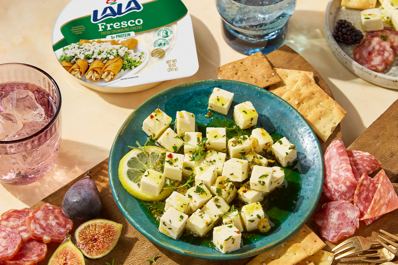 Marinated Queso Fresco